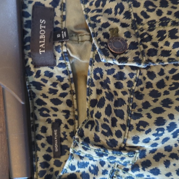 Talbot's cheetah pants - Picture 2 of 4